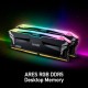 Модуль пам'яті для комп'ютера DDR5 32GB (2x16GB) 7200 MHz Ares RGB Black Lexar (LD5U16G72C34LA-RGD)