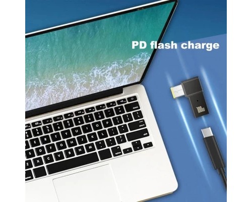 Перехідник PD 100W USB-C F to DC Male Jack square mouth Lenovo Thinkpad ST-Lab (PD100W-Lenovo)