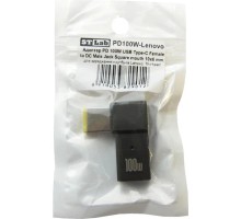 Перехідник PD 100W USB-C F to DC Male Jack square mouth Lenovo Thinkpad ST-Lab (PD100W-Lenovo)