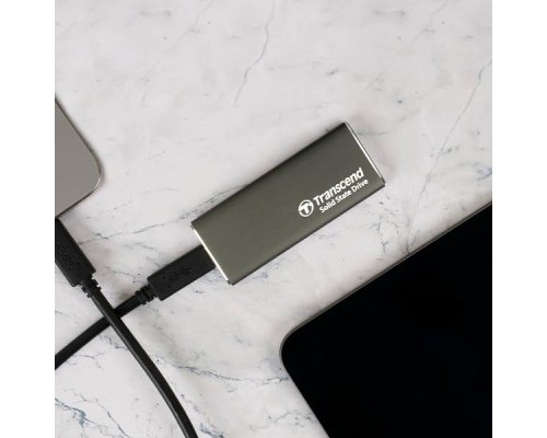 Накопичувач SSD USB-C 500GB Transcend (TS500GESD265C)