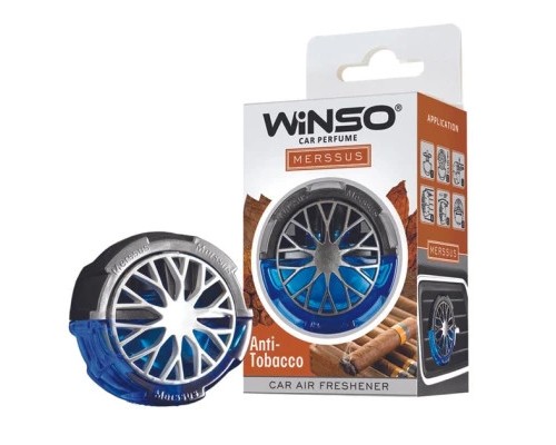 Ароматизатор для автомобіля WINSO Merssus Anti Tobacco 18мл (534380) 
