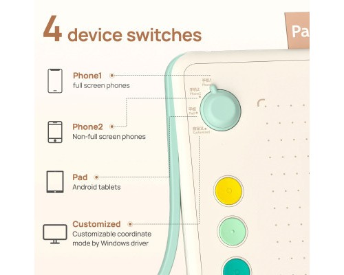 Графічний планшет Parblo Ninos Q Mobile (NINOSQ)