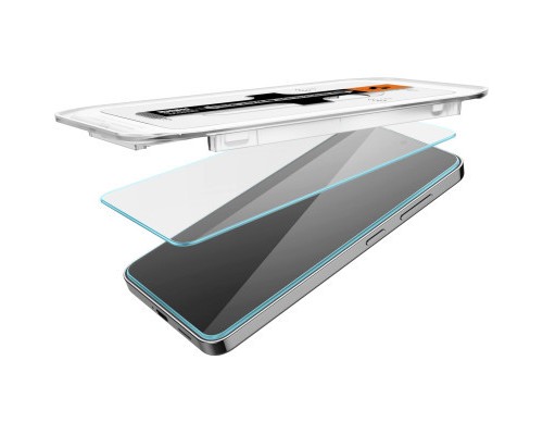 Скло захисне Spigen Samsung Galaxy S24 tR EZ Fit HD (2 Pack) (AGL07440)