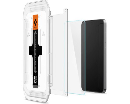 Скло захисне Spigen Samsung Galaxy S24 tR EZ Fit HD (2 Pack) (AGL07440)