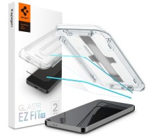 Скло захисне Spigen Samsung Galaxy S24 tR EZ Fit HD (2 Pack) (AGL07440)