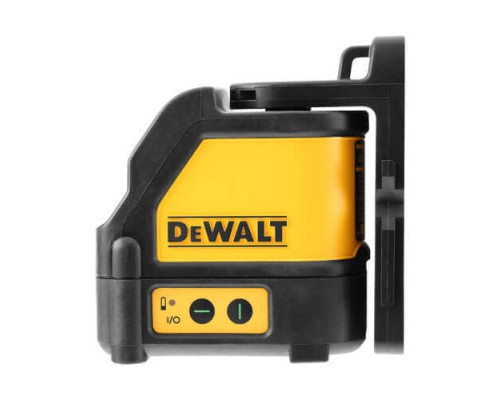 Лазерний нівелір DeWALT лінійний, 3 батареї тип АА, зелений промінь, 1.7 кг (DW088CG)