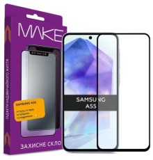 Скло захисне MAKE Samsung A55 (MGF-SA55)