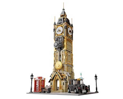 Конструктор Pantasy Original - Steampunk Парк Годинникова вежа в стилі стімпанк (85008)