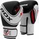 Боксерські рукавички RDX 4B Robo Kids White/Black 6 унцій (JBG-4B-6oz)