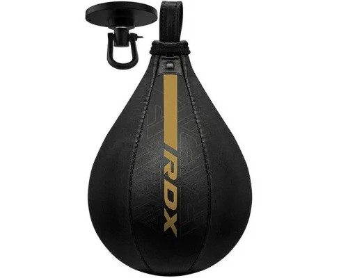 Груша боксерська RDX F6 Kara Speed Boll + swivel Matte Golden (2SBR-F6MGL)