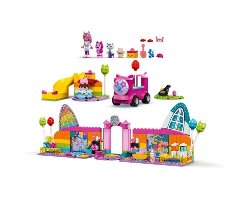 Конструктор LEGO Gabby's Dollhouse Святкова кімната Ґаббі (10797)