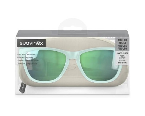Дитячі сонцезахисні окуляри Suavinex ADULT, напівкругла форма, зелені (308556)