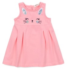Плаття дитяче Breeze із зайчиком (18775-86G-pink)
