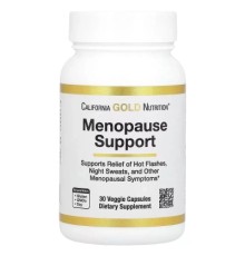Вітамінно-мінеральний комплекс California Gold Nutrition Підтримка під час менопаузи, Menopause Support, 30 вегетеріанс (CGN-02061)