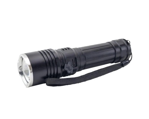 Ліхтар Quantum Solid-H 10W LED з USB-C + Li-ion21700/4000mAh (QM-FL1020-21700/4000-PB)