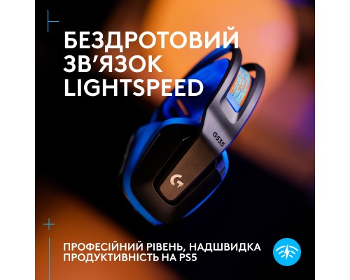 Навушники Logitech G535 Lightspeed Console Wireless Black (939-002219)