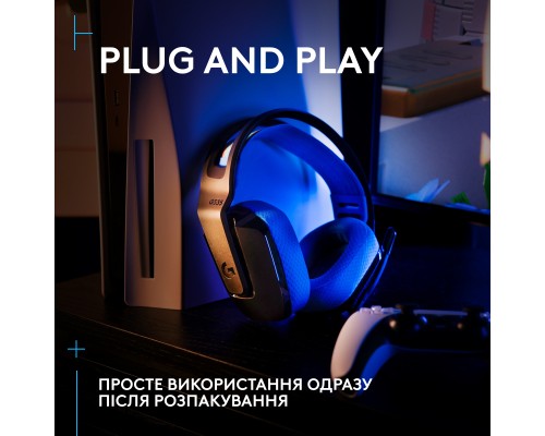 Навушники Logitech G535 Lightspeed Console Wireless Black (939-002219)