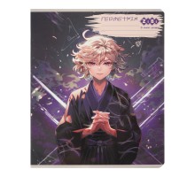 Зошит ZiBi предметний ANIME 48 аркушів клітинка, геометрія (ZB.1704-07)