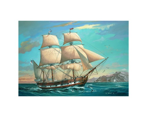 Збірна модель Revell Барк H.M.S. Beagle рівень 4 масштаб 1:96 (RVL-05458)