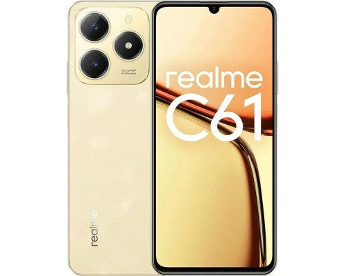 Мобільний телефон realme C61 8/256GB Sparkle Gold