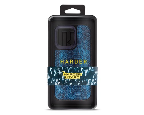 Чохол до мобільного телефона Harder Lizard Apple iPhone 15 Pro Max Blue (ARM76875)