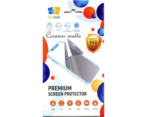 Плівка захисна Drobak Matte Ceramics Apple iPhone 16 Pro Max (676759)