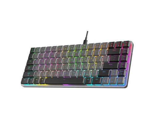 Клавіатура GamePro MK141R Red Swich Low Profile RGB USB Dark Gray (MK141R)