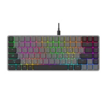 Клавіатура GamePro MK141R Red Swich Low Profile RGB USB Dark Gray (MK141R)