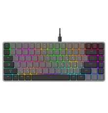 Клавіатура GamePro MK141R Red Swich Low Profile RGB USB Dark Gray (MK141R)