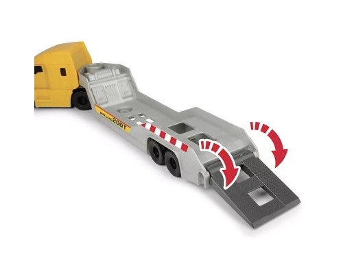 Спецтехніка Dickie Toys Вантажівка Мак з технікою Вольво (3725005) Спецтехніка Dickie Toys Вантажівка Мак з технікою Вольво (3725005)