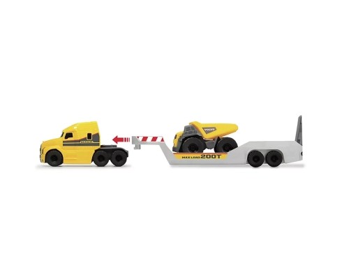 Спецтехніка Dickie Toys Вантажівка Мак з технікою Вольво (3725005) Спецтехніка Dickie Toys Вантажівка Мак з технікою Вольво (3725005)
