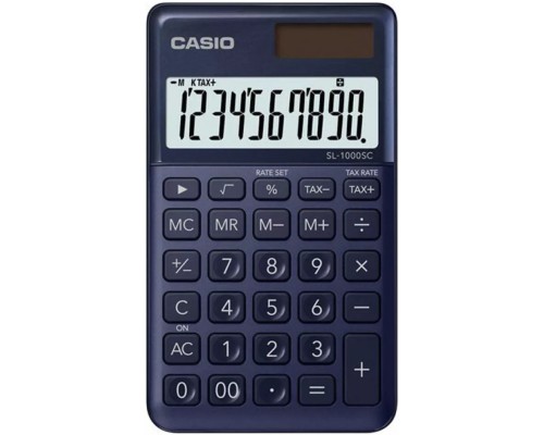 Калькулятор Casio SL-1000SC-NY-W-EP, темно-синій (CALC-CAS-SL-1000SC-N)