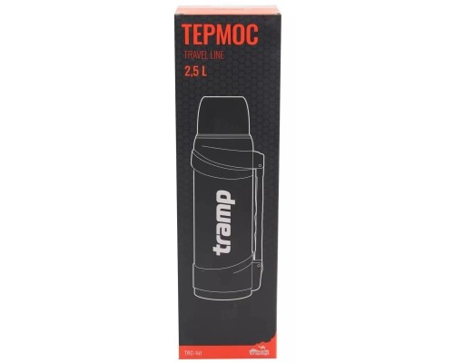 Термос Tramp Travel Line 2,5 л Black (UTRC-141-black)