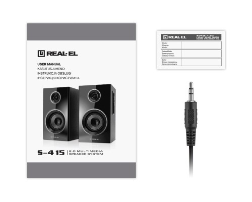 Акустична система REAL-EL S-415 (EL121200017) 