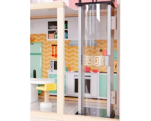 Ігровий набір Ecotoys Ляльковий будинок WOW (4128)