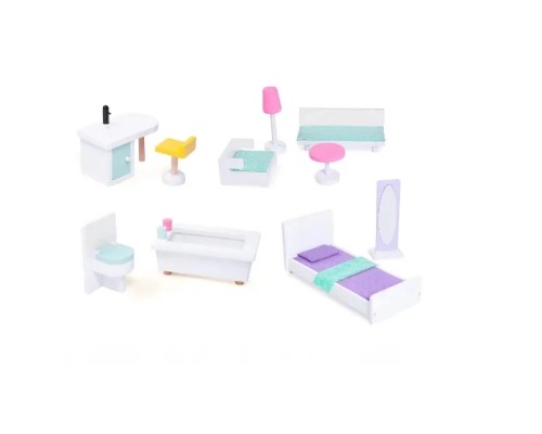 Ігровий набір Ecotoys Ляльковий будинок WOW (4128)