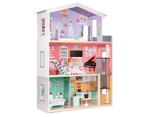 Ігровий набір Ecotoys Ляльковий будинок WOW (4128)