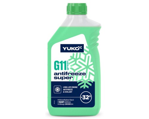 Антифриз Yuko -32 Super G11 зелен. 1л (4823110404386)