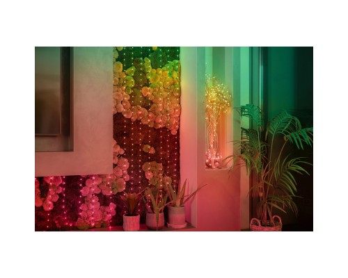 Гірлянда Twinkly Smart LED Strings USB 100 Pearl-shaped RGB LEDs, Clear Wire, USB-C 6м (TWKP100RGB-T)