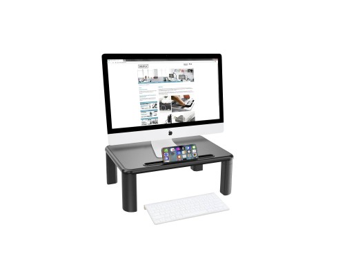 Підставка до монітора Digitus Ergonomic Monitor Riser, black (DA-90458)