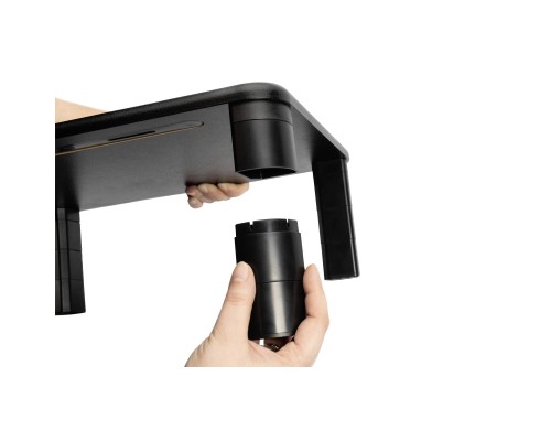 Підставка до монітора Digitus Ergonomic Monitor Riser, black (DA-90458)