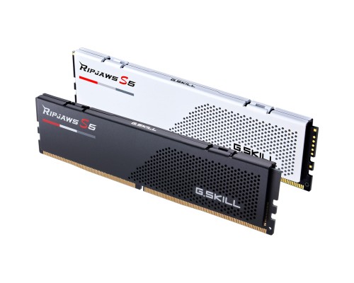 Модуль пам'яті для комп'ютера DDR5 48GB (2x24GB) 5200 MHz Ripjaws S5 Black G.Skill (F5-5200J4040A24GX2-RS5K)