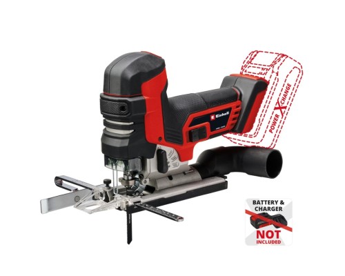 Електролобзик Einhell TP-JST 18/135 Li BL - Solo PXC 18В, 3500об/хв (без АКБ та ЗП) (4321265)