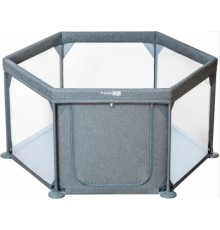 Дитячий манеж FreeON HEXAGON Grey (44459)