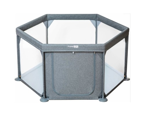 Дитячий манеж FreeON HEXAGON Grey (44459)