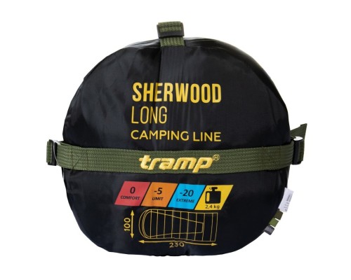 Спальний мішок Tramp Sherwood Long Olive/Grey R (UTRS-054L-R)