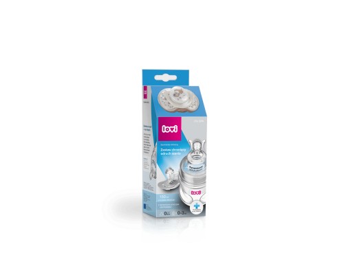 Пляшечка для годування Lovi Захист рефлексу ссання Buddy Bear 150 мл (0204exp)