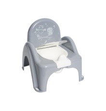 Горщик Tega Baby OWLS стілець, антиковзкий grey (SO-010-106)