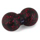 Масажний м'яч PowerPlay PP-4352 Epp foam peanut ball (d8х16cm) Чорно/Червоний (PP_4352_Red_8*16)
