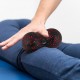 Масажний м'яч PowerPlay PP-4352 Epp foam peanut ball (d8х16cm) Чорно/Червоний (PP_4352_Red_8*16)